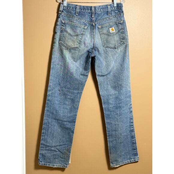 Carhartt Mens Jeans Straight Traditional Fit Elton Jeans Size 32x32 101496 420 - Picture 1 of 9